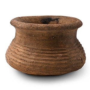Thai Basket-Shaped Terracotta Cooking Jar