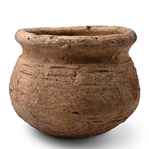 Thai Basket-Shaped Terracotta Cooking Pot