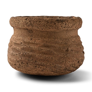 Thai Basket-Shaped Terracotta Pot