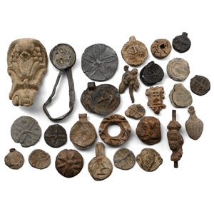 Medieval and Later Lead Artefact Group