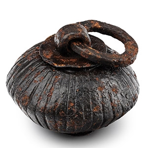 Medieval Iron Flail Head