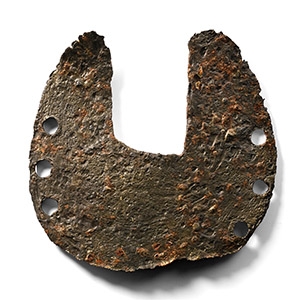 Medieval Iron Horse Shoe Plate