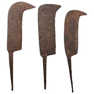 Very Large Medieval and Later Iron Billhook Collection
