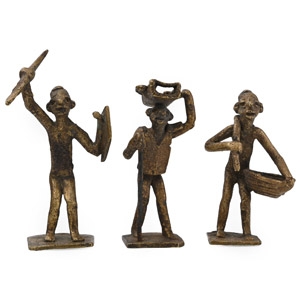 Ashanti Bronze Gold Figural Weight Collection