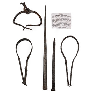 Medieval Iron Tool Collection