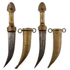 Western Asiatic Style Dagger Pair