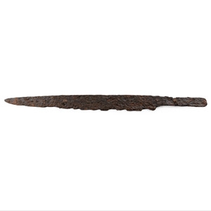 Medieval Iron Single-Edged Dagger