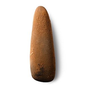 Stone Age Tenerian Pecked Celt Axe