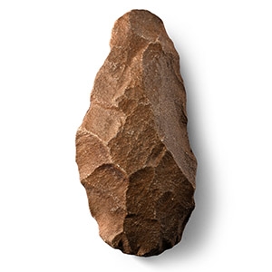 Stone Age Acheulian Knapped Axehead