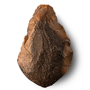 Stone Age Acheulian Knapped Axehead