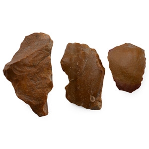 Acheulian Knapped Scraper/Implement Group
