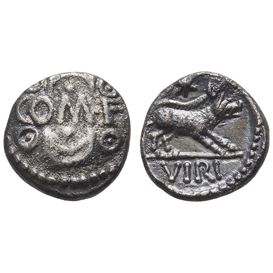 Celtic Britannia. Atrebates and Regni, Verica AR Unit.