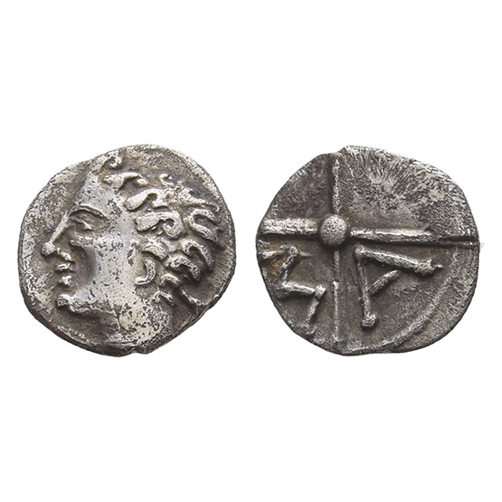 Celtic Gaul. Volcae-Arecomici (?) AR Fraction.