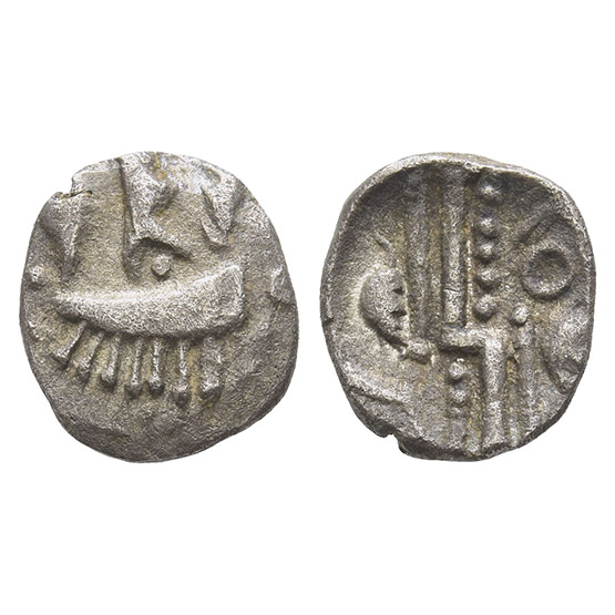 Celtic Britannia. Durotriges AR Quarter Stater.