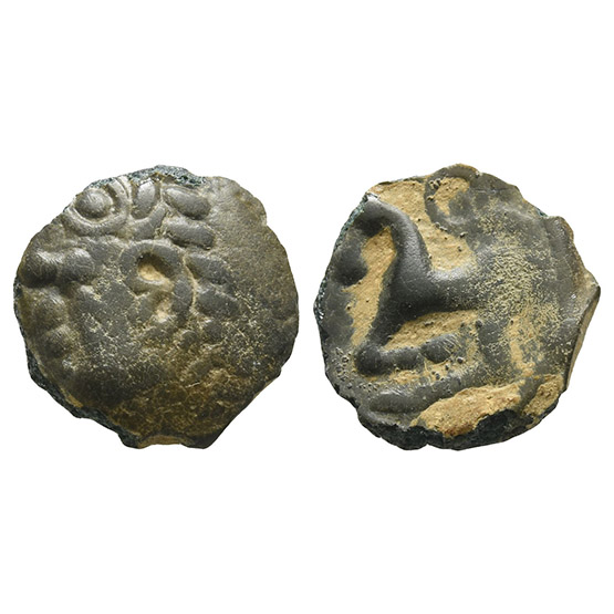Celtic Central Gaul. Sequani Cast Potin Unit.