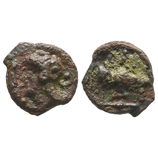 Celtic Northeast Gaul. Leuci Potin Unit.