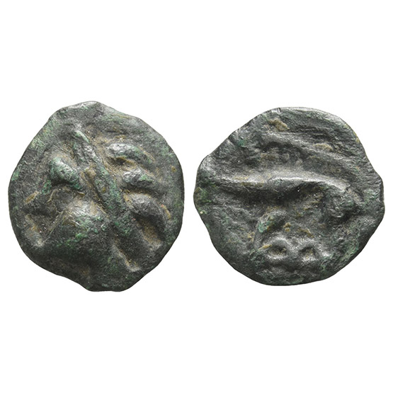 Celtic Northeast Gaul. Leuci Potin Unit.