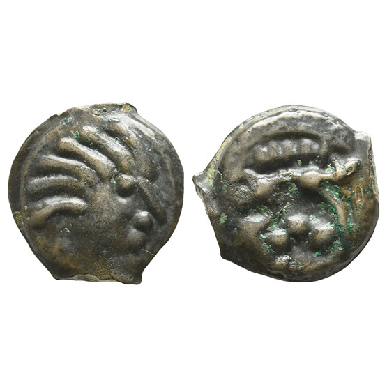 Celtic Northwest Gaul. Aulerci Eburovices Potin Unit.