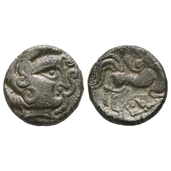 Celtic Northeast Gaul. Coriosolites BI Stater.