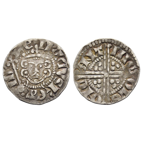 England. Plantagenet, Henry III AR Penny.