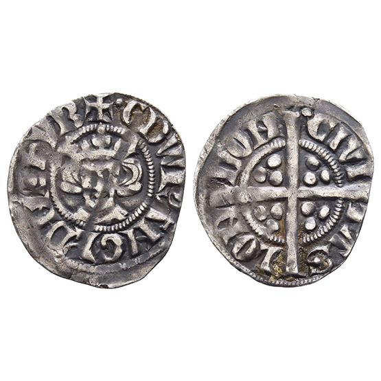 England. Plantagenet, Edward I AR Penny.