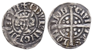 England. Plantagenet, Edward I AR Penny.