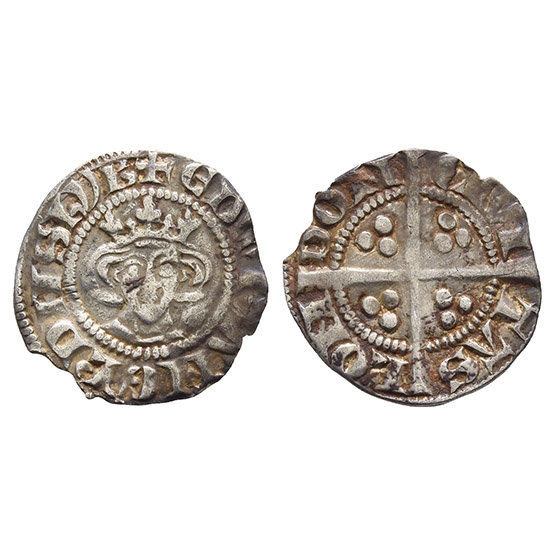 England. Plantagenet, Edward I AR Halfpenny.