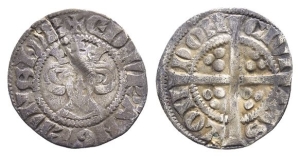 England. Plantagenet, Edward I AR Halfpenny.