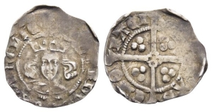 England. Plantagenet, Richard II AR York Penny.