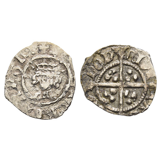 England. Lancaster, Henry VI AR Halfpenny.