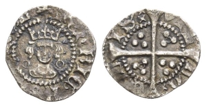 England. Lancaster, Henry VI AR Halfpenny.