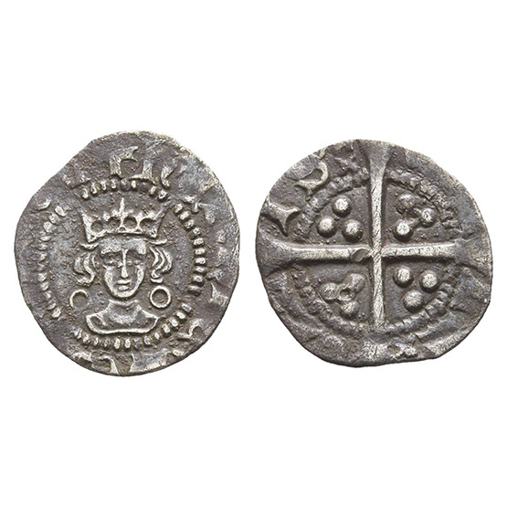England. Lancaster, Henry VI AR Halfpenny