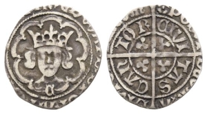 England. York, Henry VI AR Halfgroat.