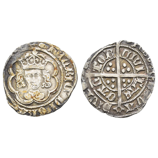England. Tudor, Henry VII AR Halfgroat.