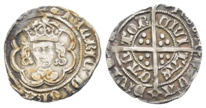 England. Tudor, Henry VII AR Halfgroat.