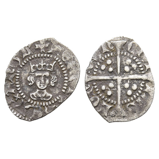 England. Tudor, Henry VII AR Halfpenny.