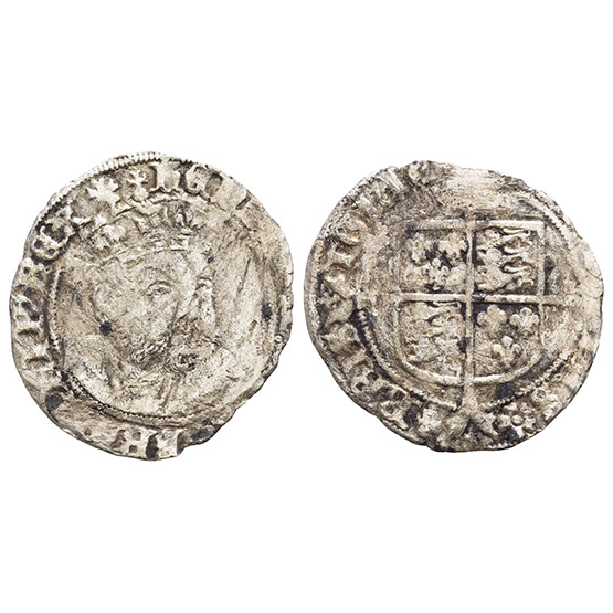England. Tudor, Edward VI in the name of Henry VIII AR Groat.