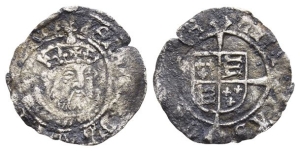 England. Tudor, Edward VI in the name of Henry VIII AR Halfgroat.