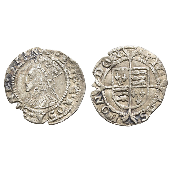 England. Tudor, Elizabeth I AR Penny.