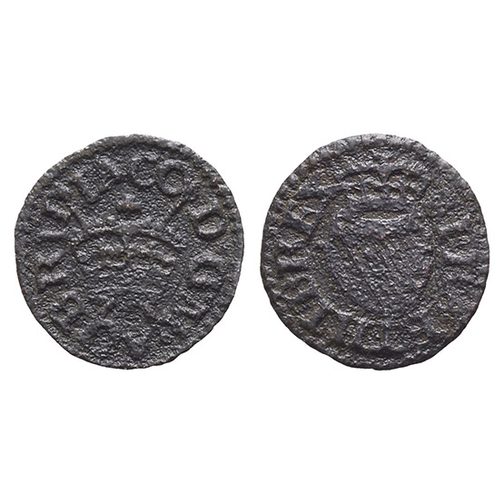 England. Stuart, James I CU Farthing.