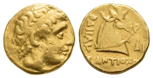 Seleukid Empire, Antiochos I Soter AV Stater.