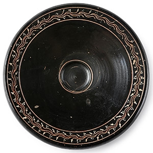 Large Hellenistic Teano-Ware Fish Plate