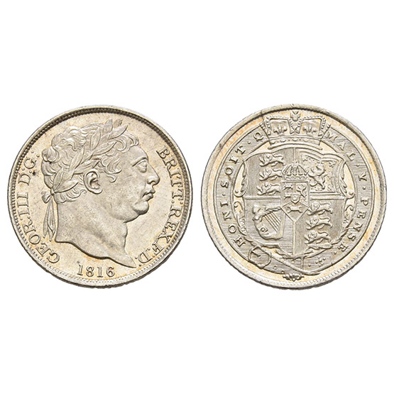 Great Britain. Hanover, George III AR Sixpence.