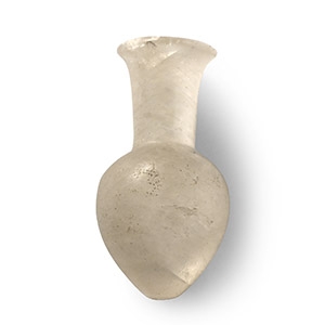 Egyptian Rock Crystal Piriform Vessel
