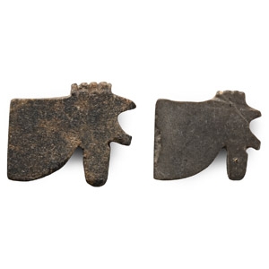 Egyptian Eye of Horus Amulet Pair
