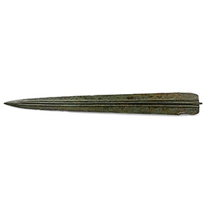 Luristan Bronze Short Sword with Blood Channels