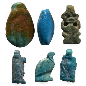 Egyptian Amulet Bead Collection