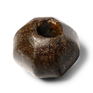 Large Medieval Bronze Sword Pommel