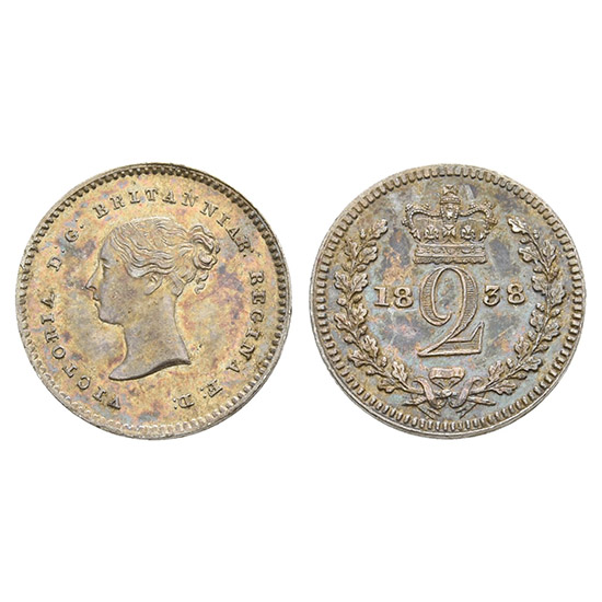 Great Britain. Hanover, Victoria AR Twopence.