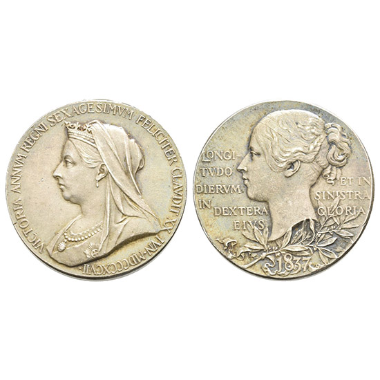 Great Britain. Hanover, Victoria AR Diamond Jubilee Commemorative Medal.